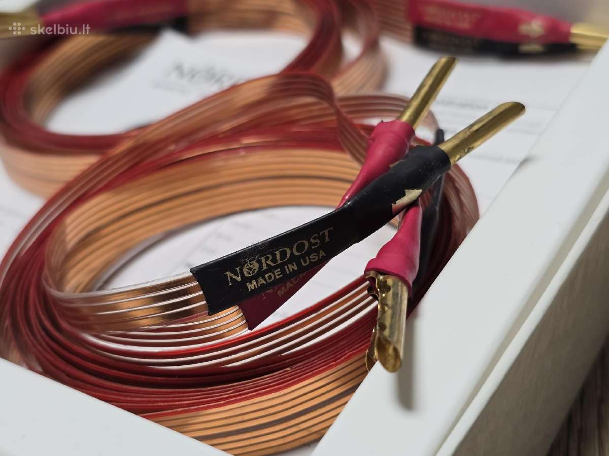 Nordost superflatline audio laidai. - nuotraukos Nr. 4