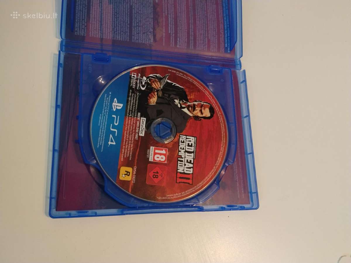 Ps4 žaidimu diskai tinka Ps5 Gta 5 Rdr 2 - nuotraukos Nr. 5