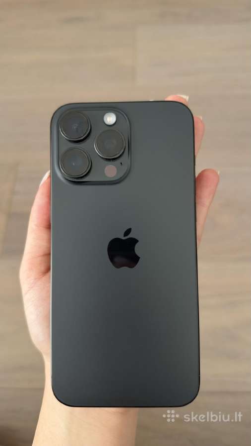 iPhone 15 Pro Max, Black Titanium, 512gb - nuotraukos Nr. 8