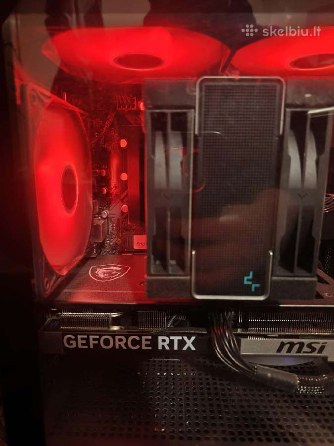 Žaidimų kompiuteris Rtx 5070 / Ryzen 7 7800x3d - nuotraukos Nr. 2