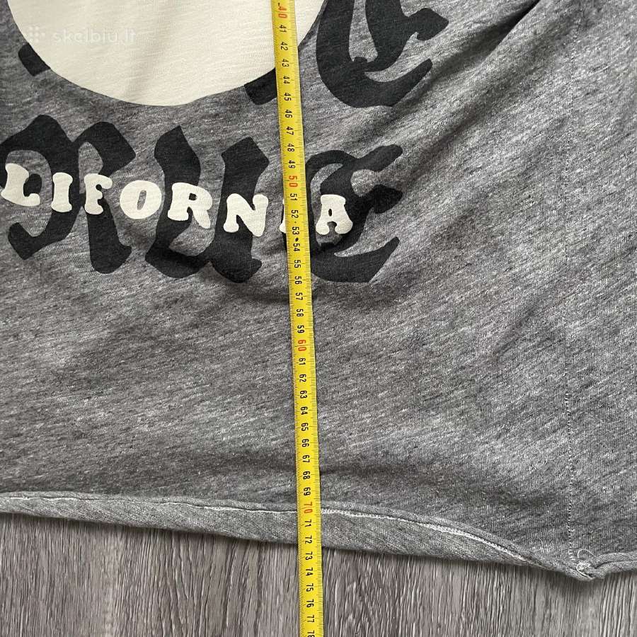 True Religion pilkas ilgarankovis megztinis - nuotraukos Nr. 6