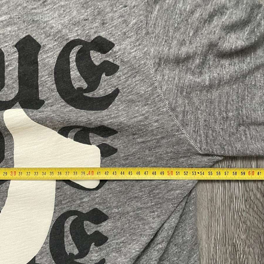 True Religion pilkas ilgarankovis megztinis - nuotraukos Nr. 7