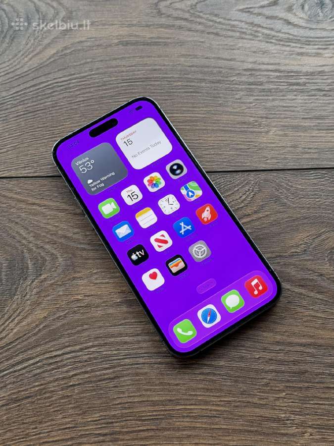 Apple iPhone 14 Pro Max 256gb Deep Purple - nuotraukos Nr. 4