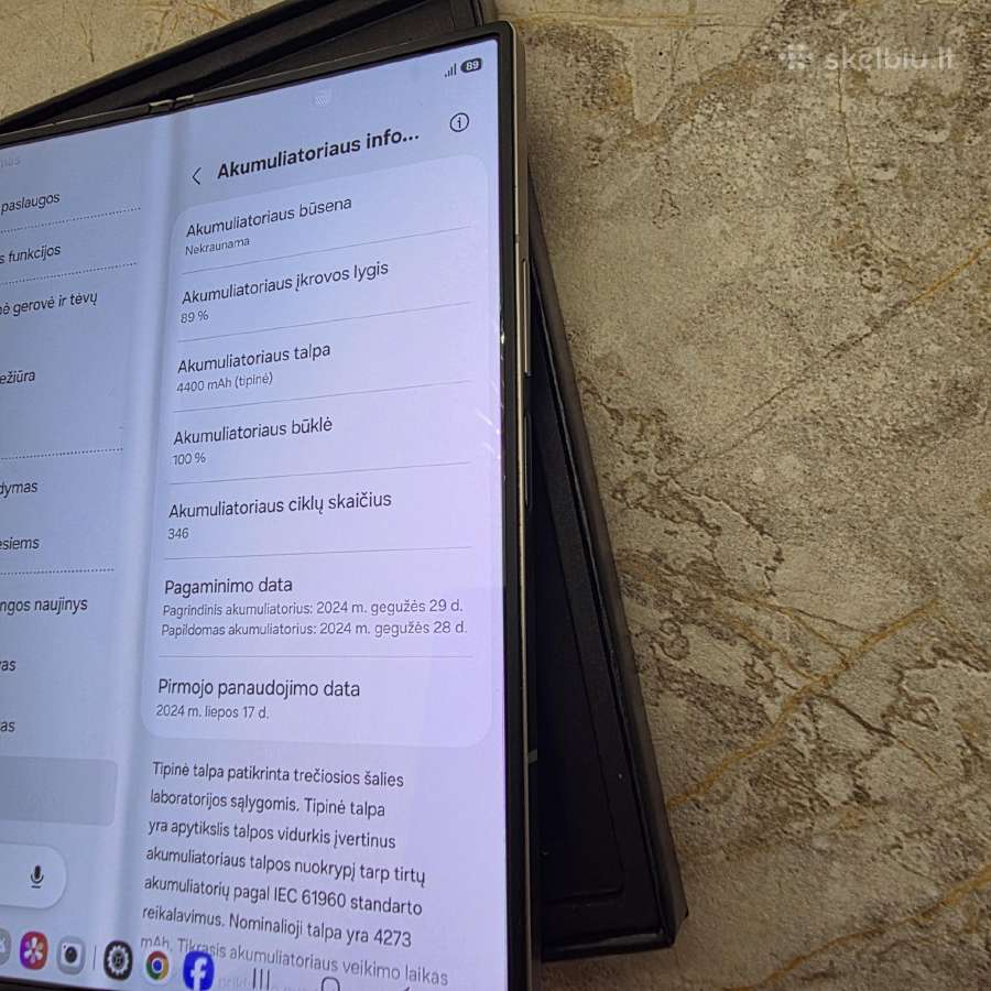 Parduosu Samsung Fold 6 - nuotraukos Nr. 4