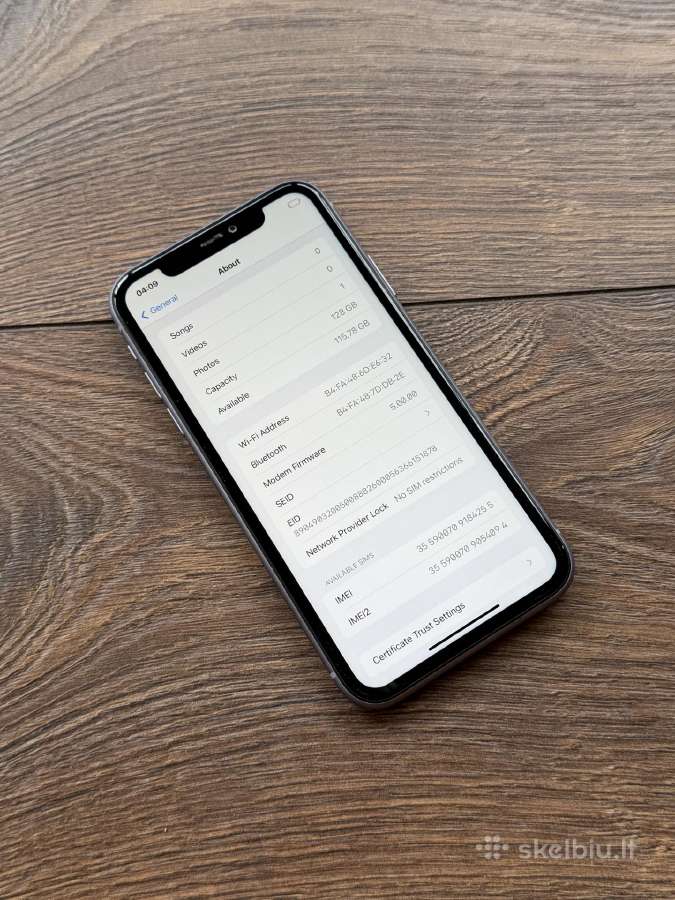 Apple iPhone 11 128gb Purple - nuotraukos Nr. 8