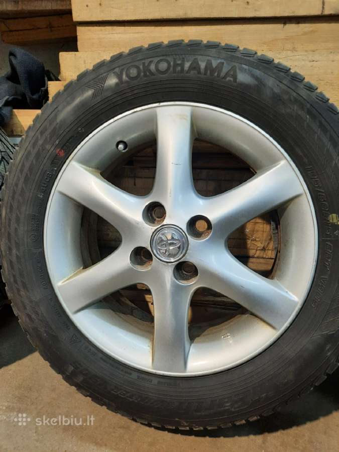 Žieminiai ratai R15 Toyota - nuotraukos Nr. 3