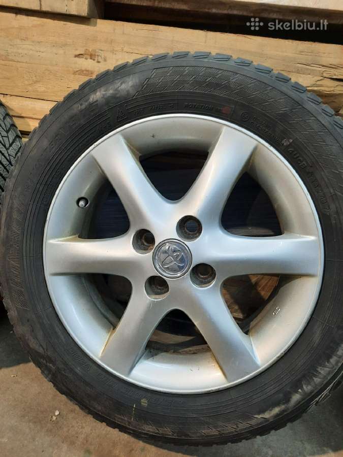 Žieminiai ratai R15 Toyota - nuotraukos Nr. 4