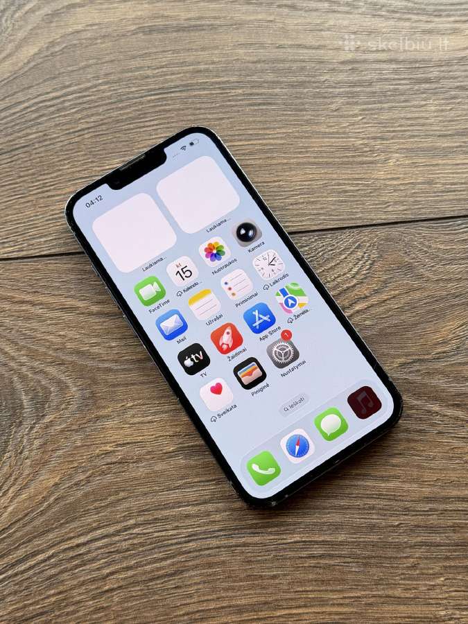 Apple iPhone 13 Pro 128gb Sierra Blue BH:100% - nuotraukos Nr. 4