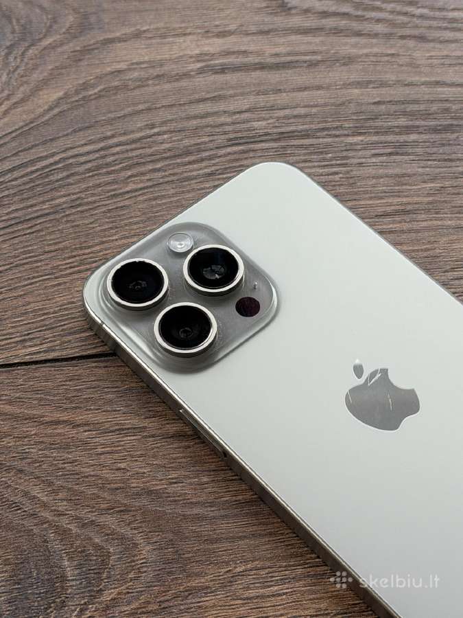 Apple iPhone 15 Pro Max 256gb Natural Titanium - nuotraukos Nr. 2
