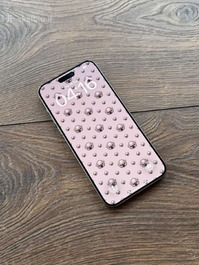 Apple iPhone 15 Pro Max 256gb Natural Titanium - nuotraukos Nr. 3
