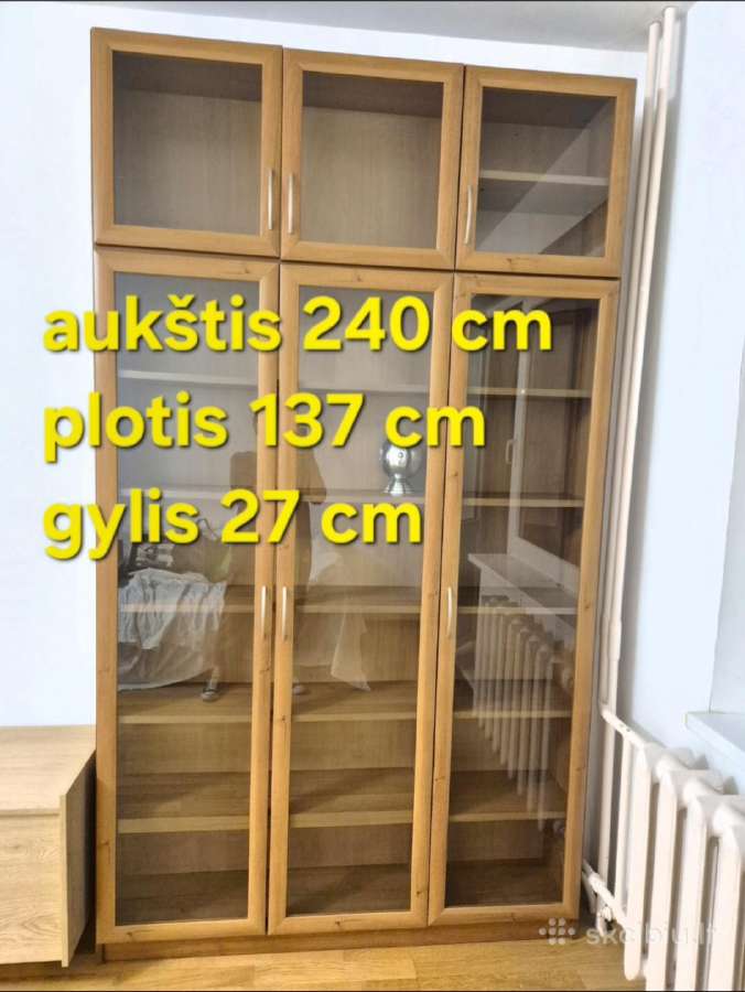 Knygų lentyna - spinta - nuotraukos Nr. 2