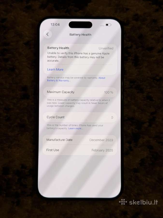 iPhone 15 Pro Max 256gb - nuotraukos Nr. 8
