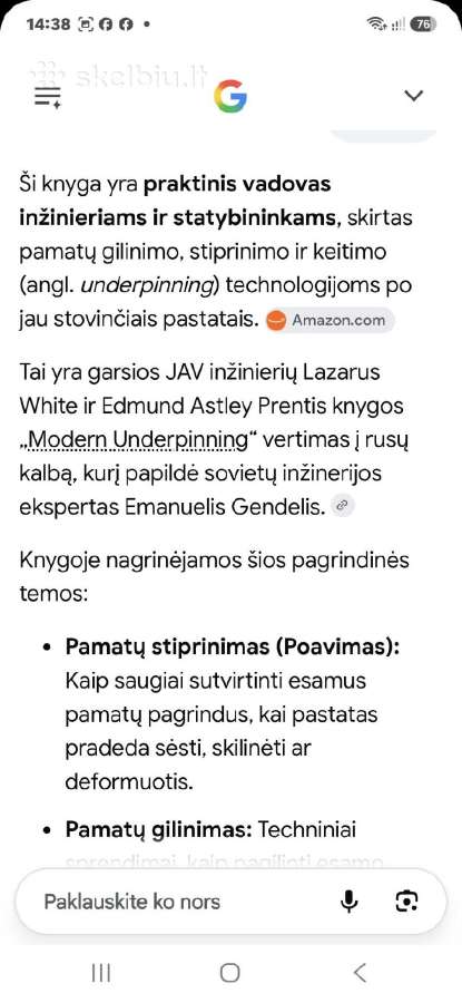 Pamatų stiprinimas po esamais pastatais - nuotraukos Nr. 16