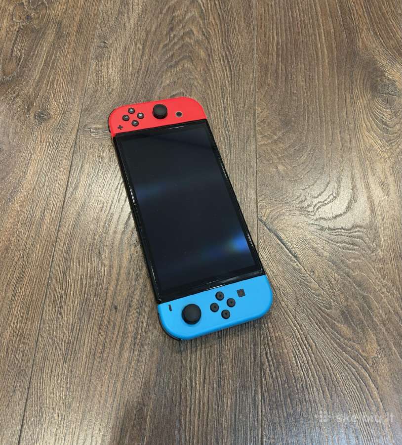 Nintendo Switch Oled, Blue & Red, 64gb/garantija - nuotraukos Nr. 4