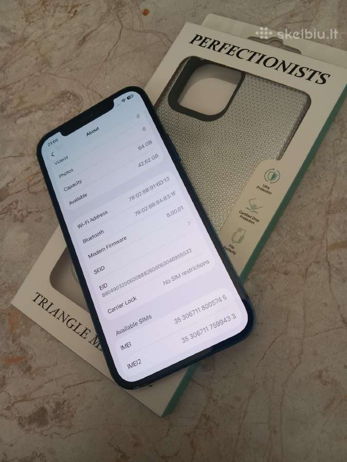 Parduodu iPhone 12 - nuotraukos Nr. 3