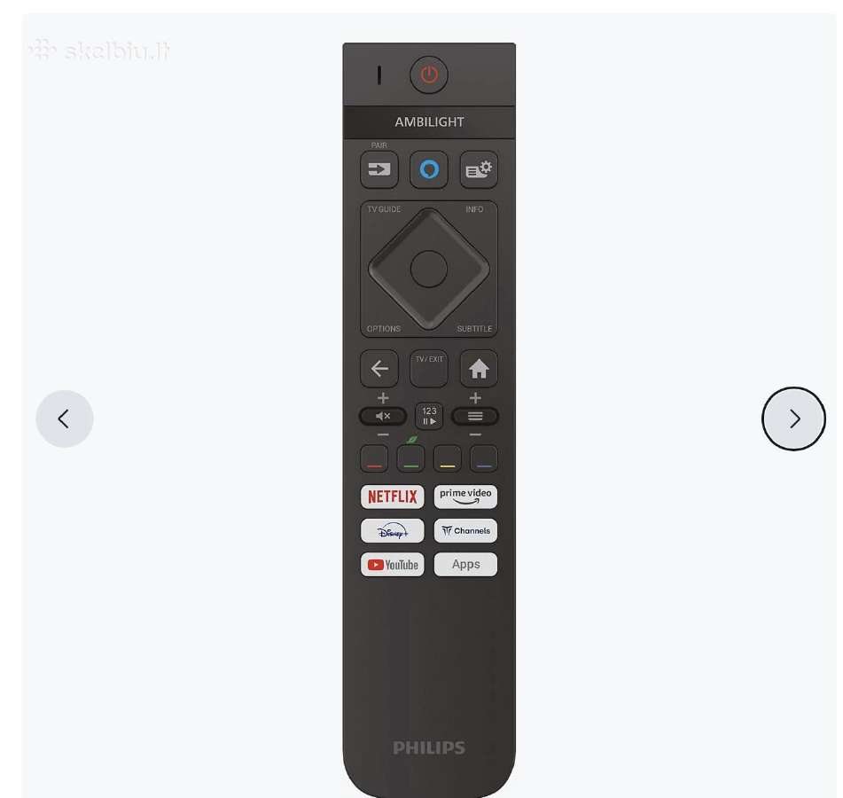 The Xtra Philips 4k televizorius Miniled - nuotraukos Nr. 7