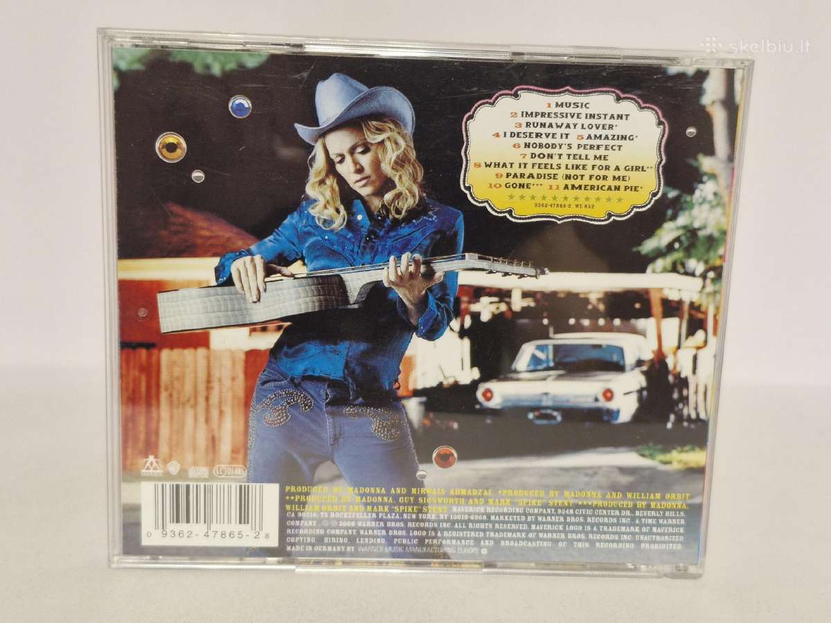 Audio CD Madonna – Music - nuotraukos Nr. 7