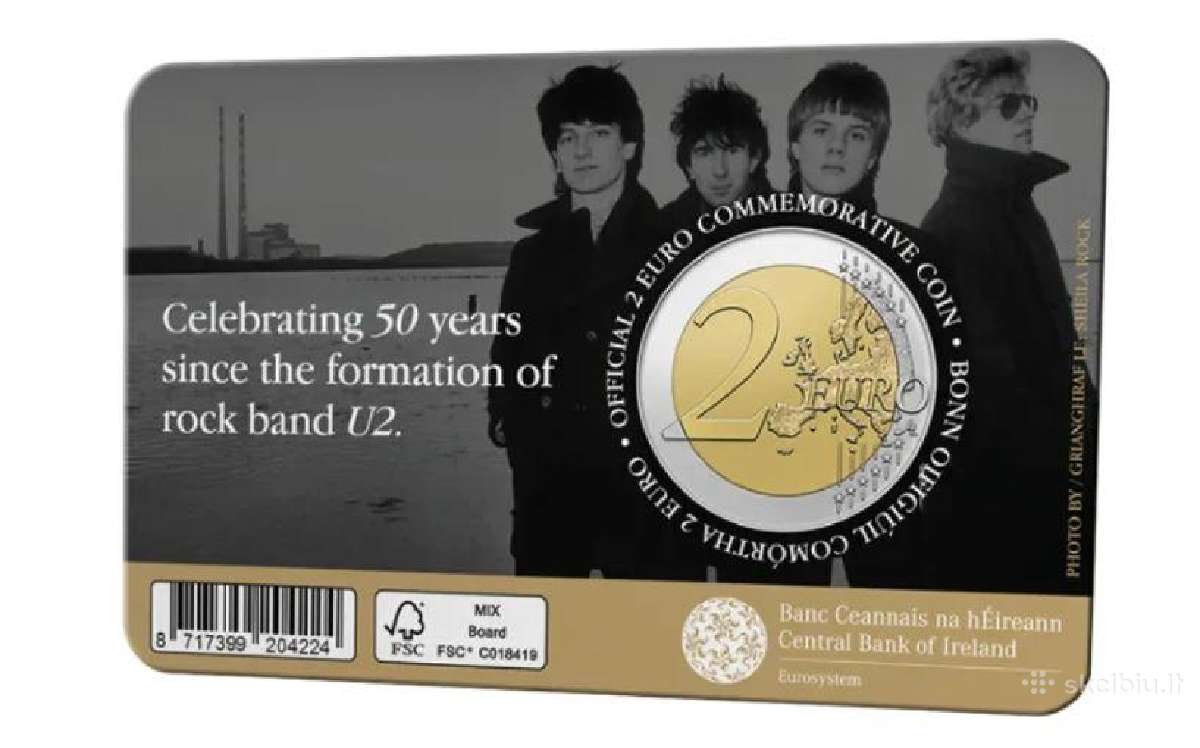 U2 Bu 2€ kortelėje - nuotraukos Nr. 2