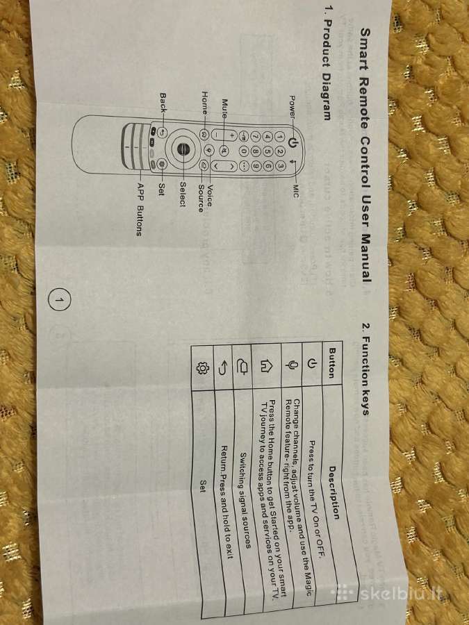 LG Mr23ga Bluetooth išmanusis TV pultelis - nuotraukos Nr. 12