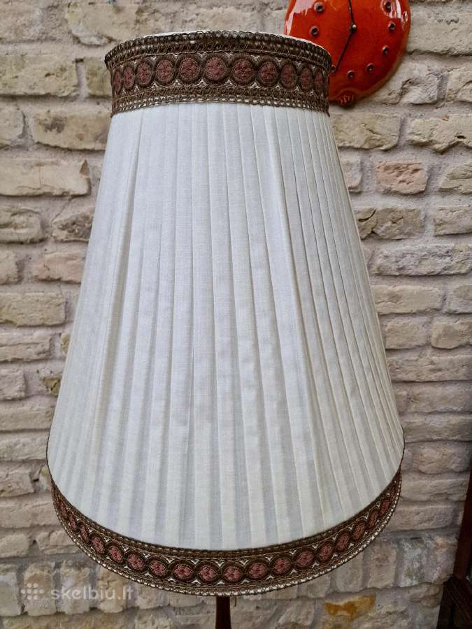 Vintažinis Art Nouveau riešutmedžšio toršeras - nuotraukos Nr. 18