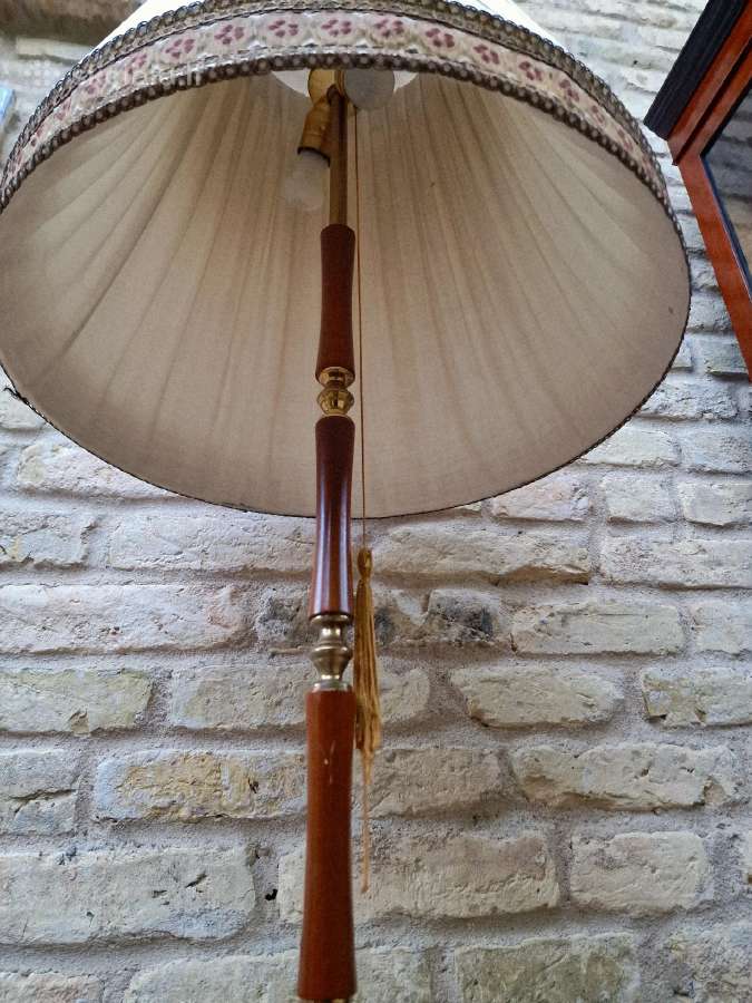 Vintažinis Art Nouveau riešutmedžšio toršeras - nuotraukos Nr. 19
