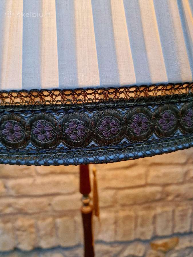 Vintažinis Art Nouveau riešutmedžšio toršeras - nuotraukos Nr. 27