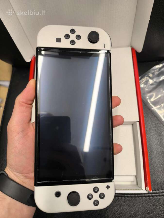 Atrištas Nintendo Switch Oled 256gb 30 žaidimų - nuotraukos Nr. 6