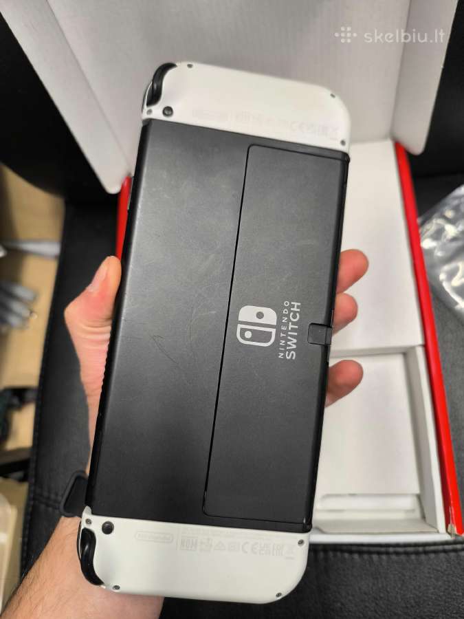 Atrištas Nintendo Switch Oled 256gb 30 žaidimų - nuotraukos Nr. 7