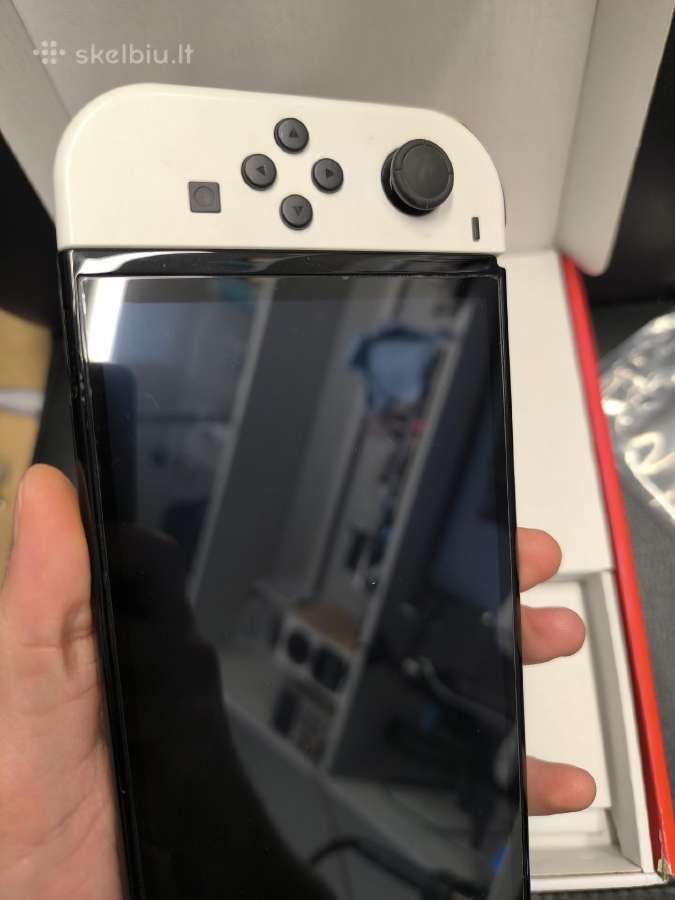 Atrištas Nintendo Switch Oled 256gb 30 žaidimų - nuotraukos Nr. 8