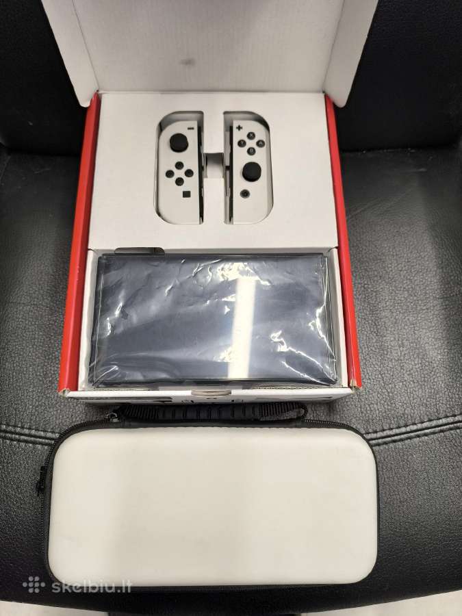 Atrištas Nintendo Switch Oled 256gb 30 žaidimų - nuotraukos Nr. 10