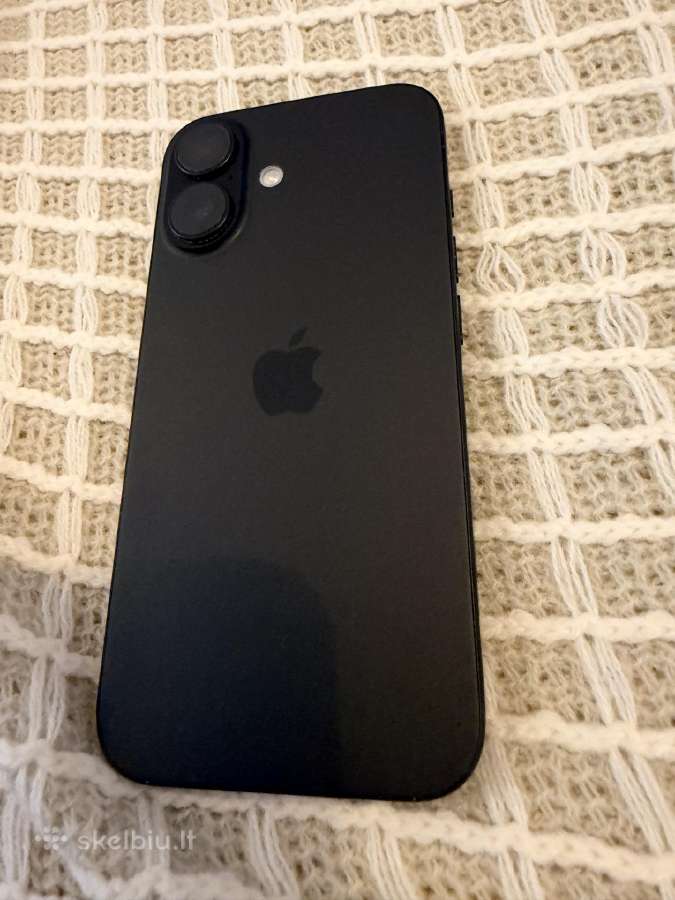 iPhone 16 128gb black - nuotraukos Nr. 4