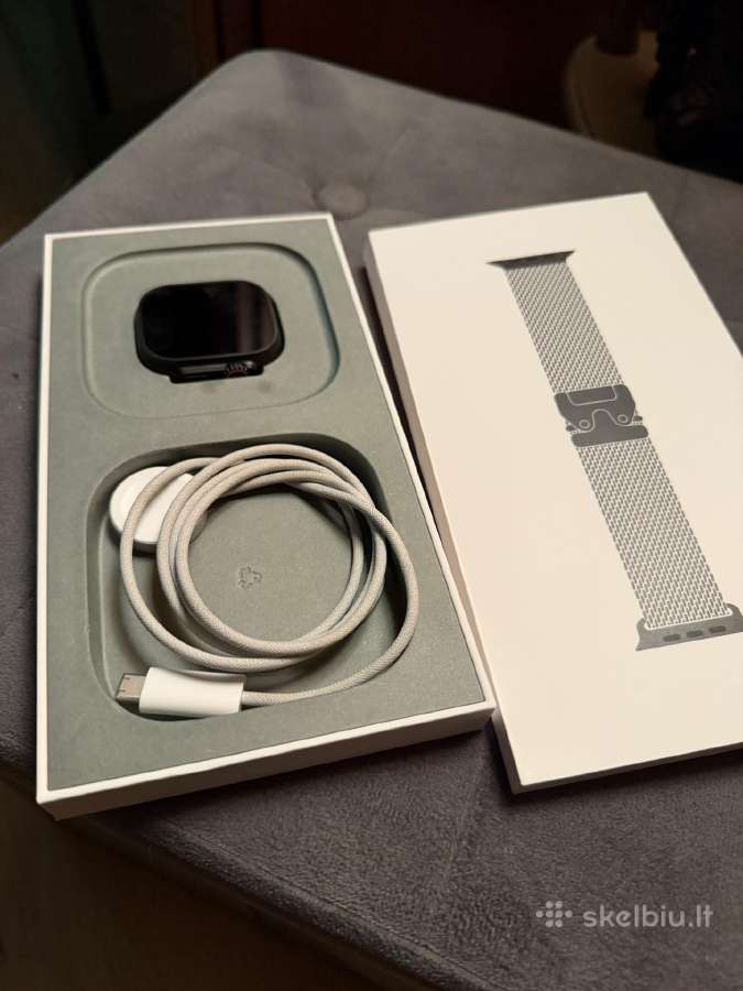 Apple Watch Ultra 3 black Titanium Milanese - nuotraukos Nr. 2