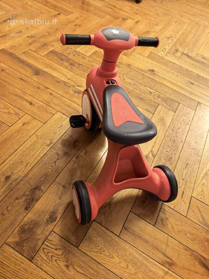 Vaikiškas triratukas Bike, rožinis - nuotraukos Nr. 3