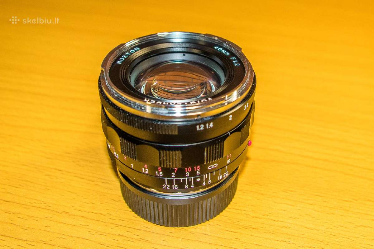 Voigtlander 40mm f1.2 Nokton Leica M - nuotraukos Nr. 6