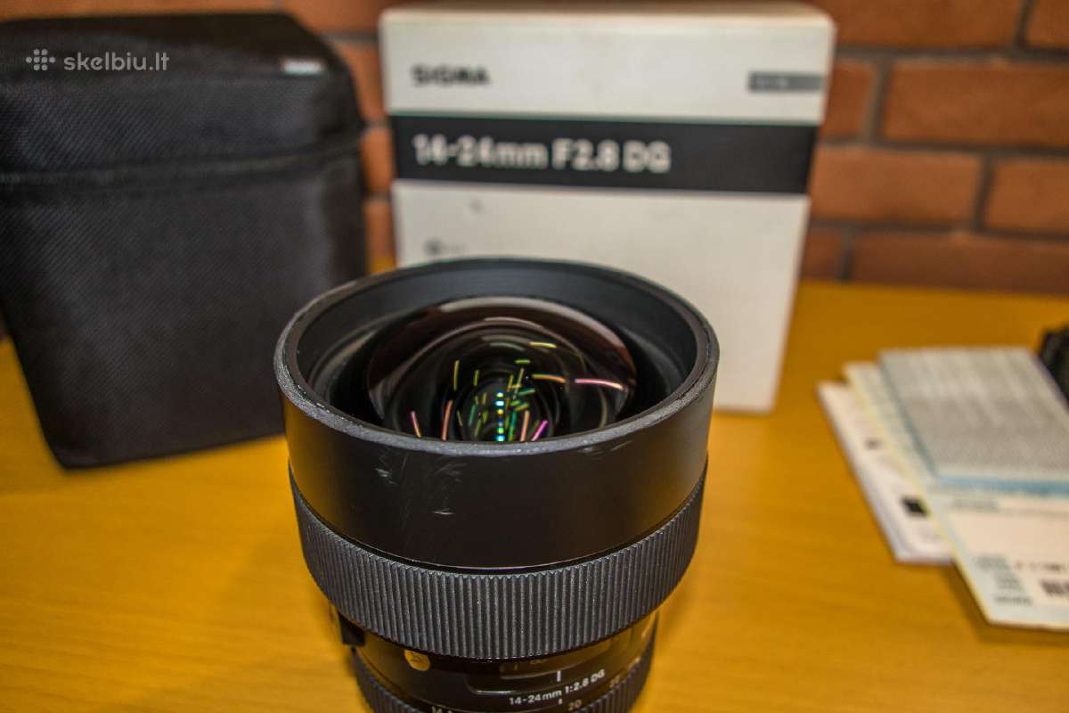 Sigma 14-24mm f/2.8 Dg Hsm Art (Canon Ef) - nuotraukos Nr. 5