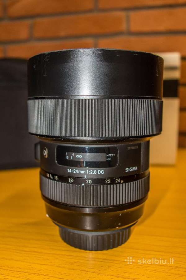 Sigma 14-24mm f/2.8 Dg Hsm Art (Canon Ef) - nuotraukos Nr. 11