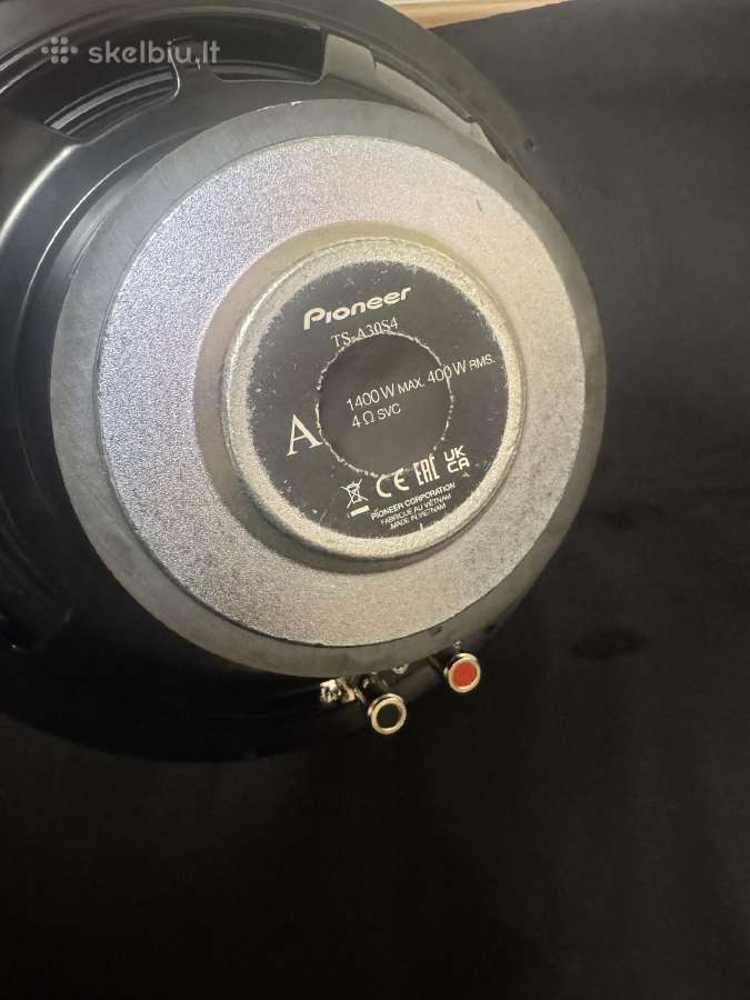 Pioneer Subwooferis - nuotraukos Nr. 2