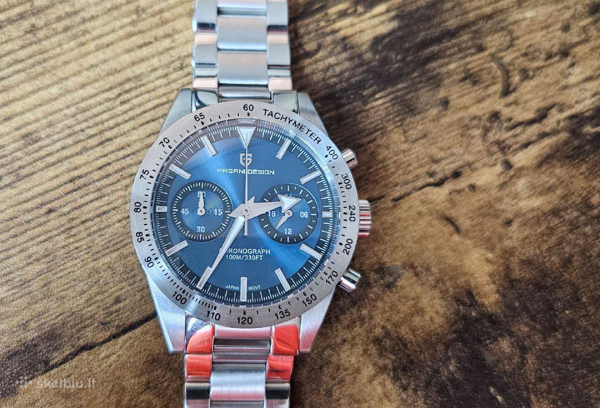 Kvarcinis laikrodis Pagani Design Pd-1766 chronogr - nuotraukos Nr. 2