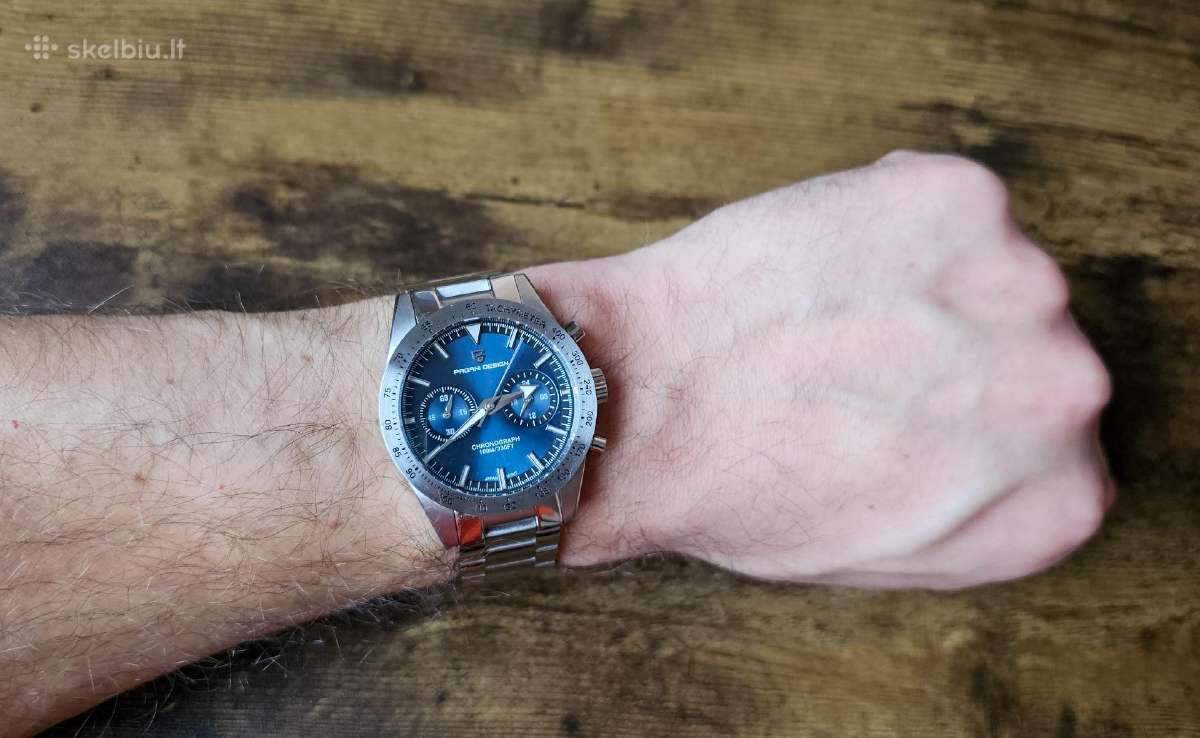 Kvarcinis laikrodis Pagani Design Pd-1766 chronogr - nuotraukos Nr. 12