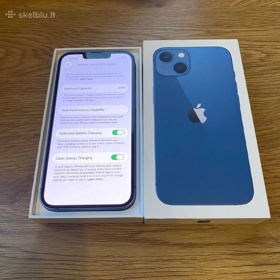Apple iPhone 13 128gb Blue - nuotraukos Nr. 4