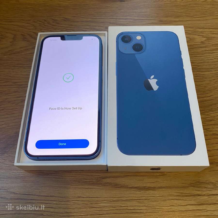 Apple iPhone 13 128gb Blue - nuotraukos Nr. 3