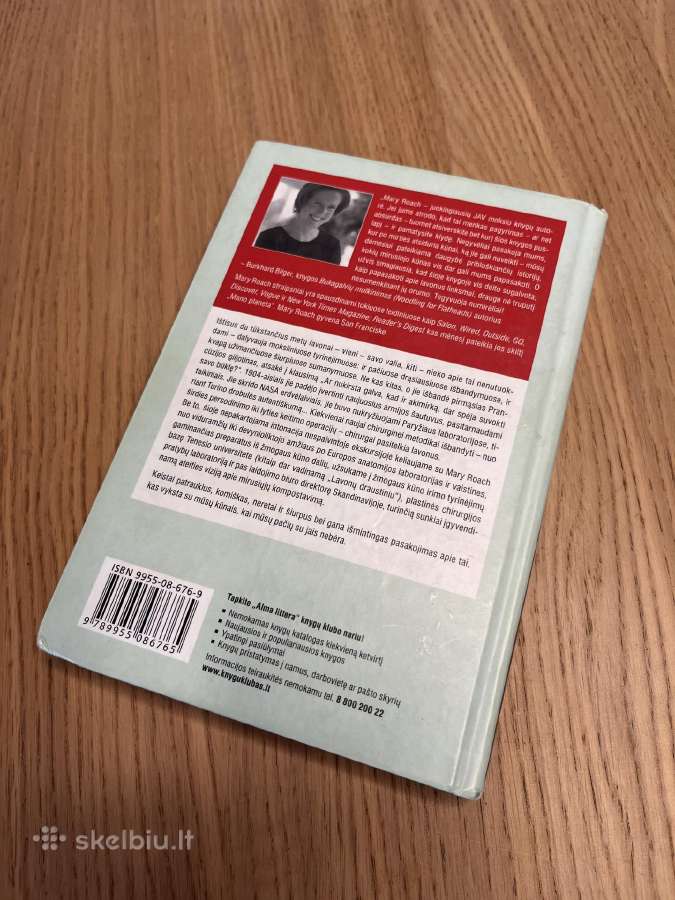 Kolekcinė Mary Roach knyga „negyvėliai“ - nuotraukos Nr. 9
