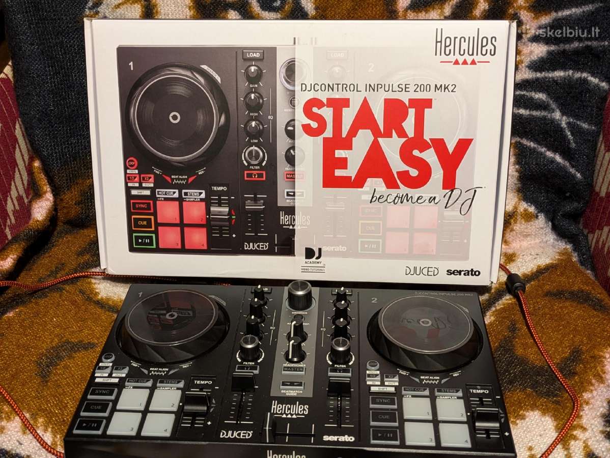 Dj pultas Hercules impulse 200 Mk2 - nuotraukos Nr. 2