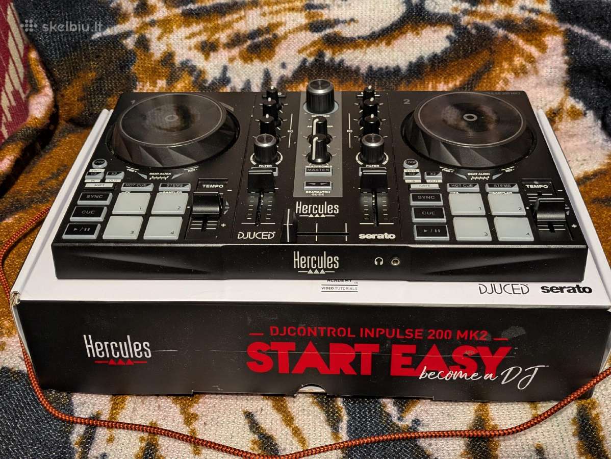 Dj pultas Hercules impulse 200 Mk2 - nuotraukos Nr. 3