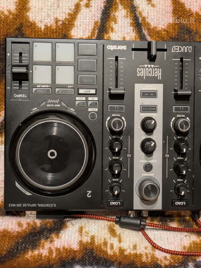 Dj pultas Hercules impulse 200 Mk2 - nuotraukos Nr. 6