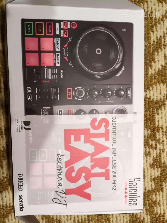 Dj pultas Hercules impulse 200 Mk2 - nuotraukos Nr. 12