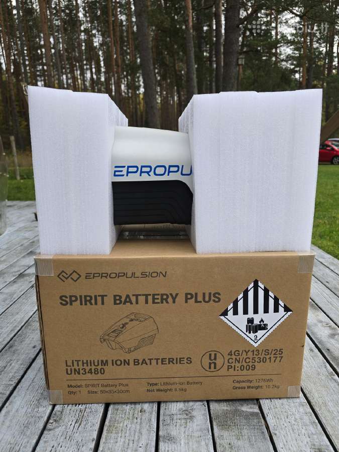 Epropulsion Spirit 1.0 Plus variklio akumuliatorių - nuotraukos Nr. 6