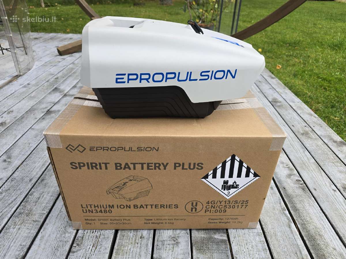 Epropulsion Spirit 1.0 Plus variklio akumuliatorių - nuotraukos Nr. 2