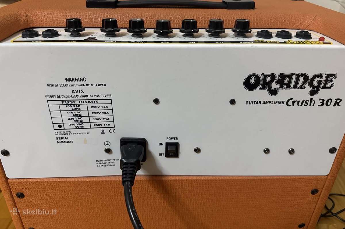 Guitar Amp Orange Crush 30r - nuotraukos Nr. 5