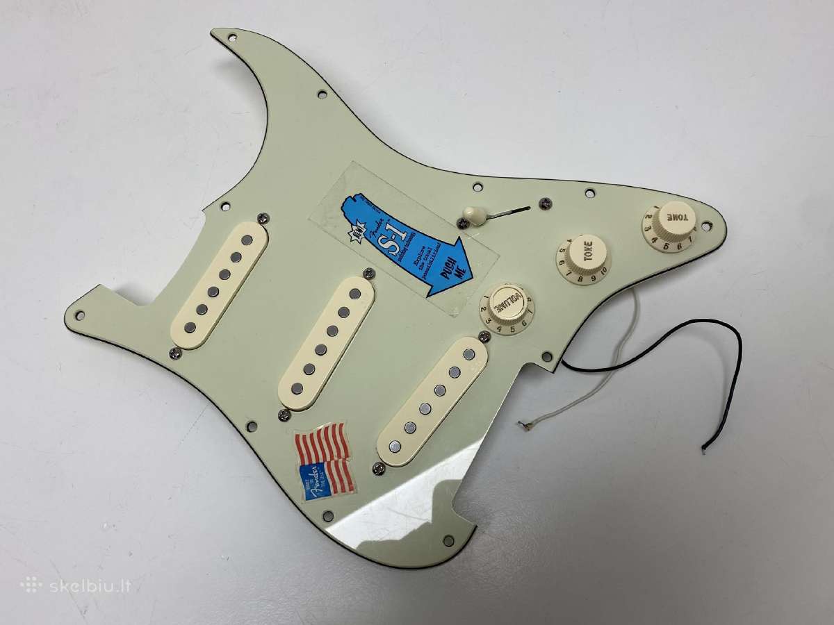 Fender Stratocaster Loaded Pickguard Scn & S-1 - nuotraukos Nr. 2